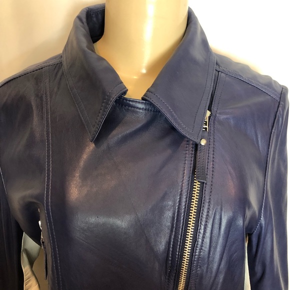 Vintage Cache Moto Leather Jacket - Picture 6 of 10